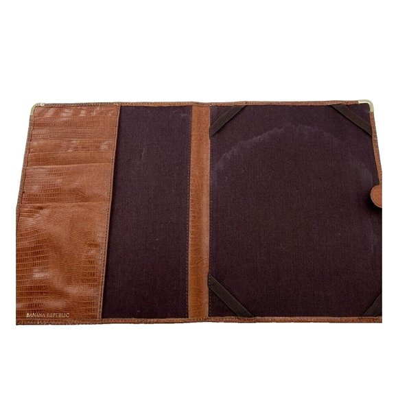 Banana Republic iPad Cover Case Pleather Case with Business Card Holder - Picture 3 of 16